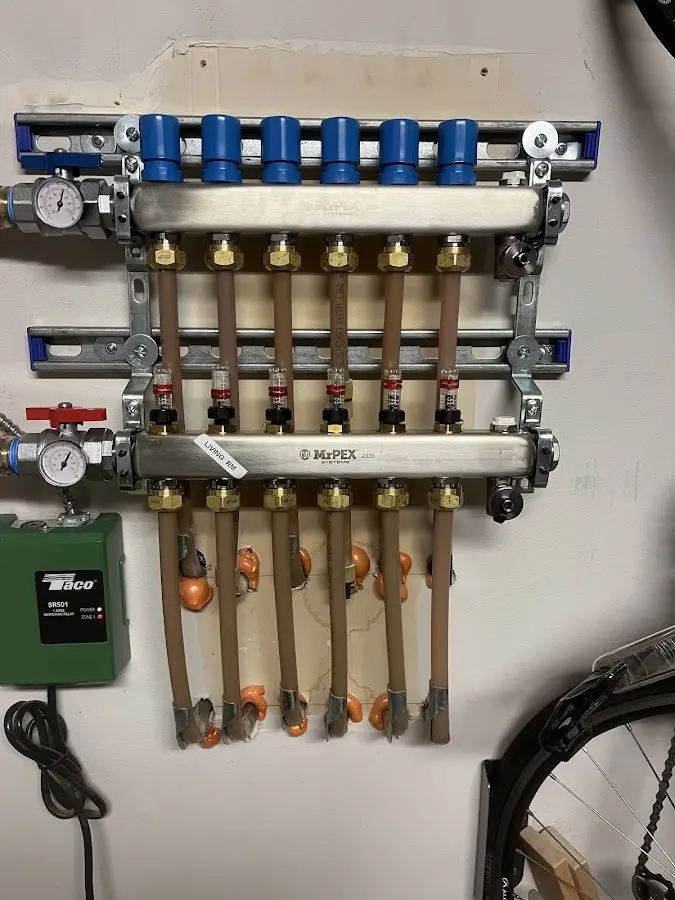 Plumber performing Leak Detection at a residential property in Fairbury